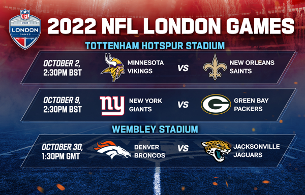 NFL London International Series Dynamic Events